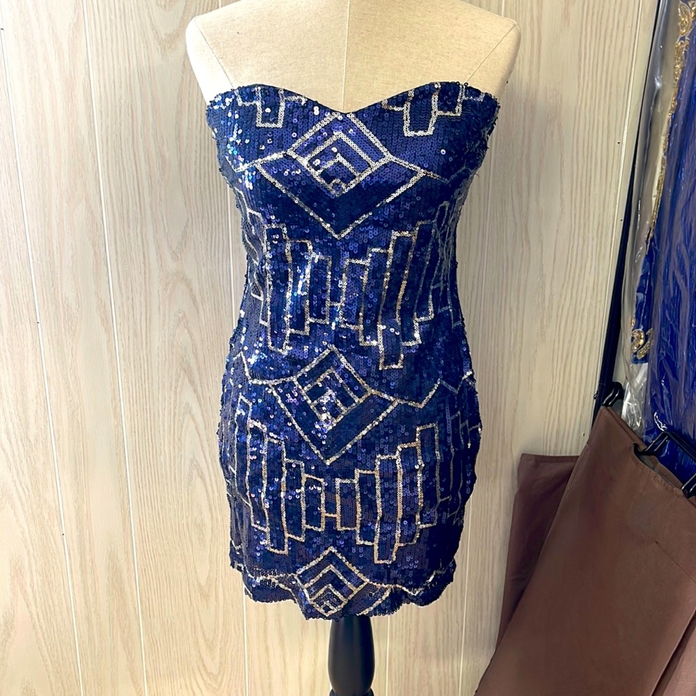 Short Sequin Dress